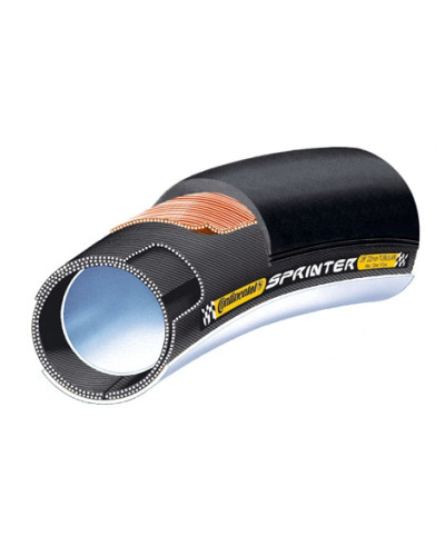 Continental Трубка шоссе Sprinter, 28" x 22мм, BlackChili Compound – SafetySystem Breaker – 3/180 TP