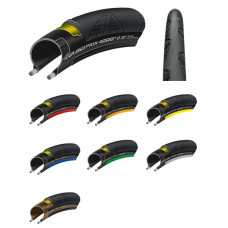 Continental Покрышка Grand Prix 4000 S II, 700 x 28C, чёрная, складная
