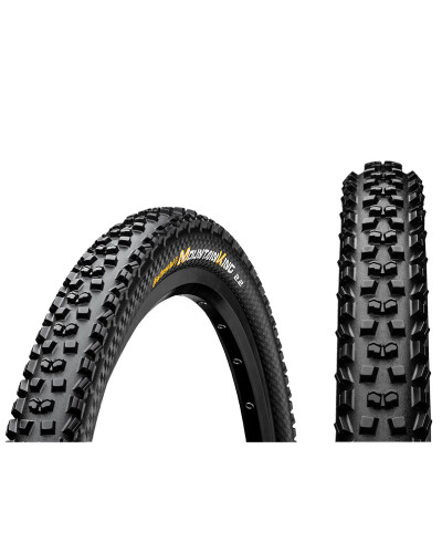 Continental Покрышка Mountain King II 2.2 27.5 x 2.2, чёрный/чёрный Skinwall, складная