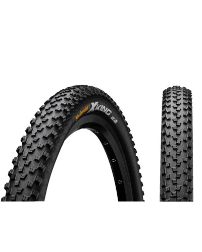 Покрышка Continental X-King 2.0, 29 x 2.0 чёр./чёр., складная, 180TPI, Performance, PureGrip