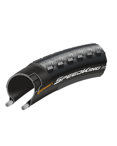 Покрышка Continental Speed King CX 700 x 35C, 35-622, чёр./чёр. складная, PureGrip Compound – NyTech