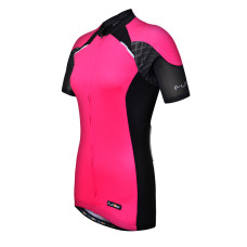 Велофутболка 12-783 женская Firenze WJ-730-7 Pink Black Women Active SS Jersey черно-розовая L FUNKI