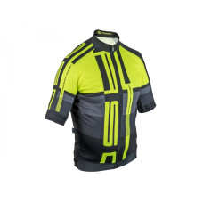 Велофутболка 8-7059793 MEN SPORT X7 линия ASC материал SPINN черно-неоново-желтая XL AUTHOR NEW