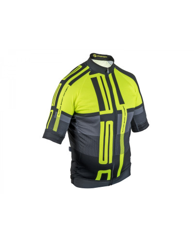 Велофутболка 8-7059793 MEN SPORT X7 линия ASC материал SPINN черно-неоново-желтая XL AUTHOR NEW