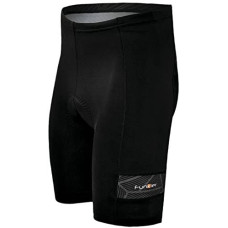 Велошорты 12-328-1 Roma S-227-B1 Men Active 7 panel Shortsс памперсом B1 черные XS FUNKIER