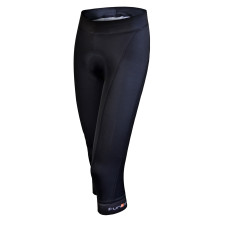 Велошорты/бриджи 12-436 женские Tortoli S-117-C13 Women Pro Knee Tights 3/4 с памперсом C13 черные S