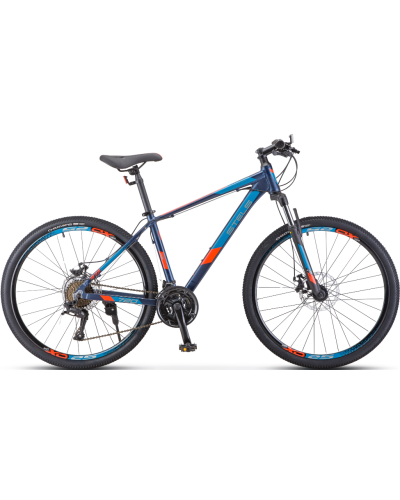 Велосипед STELS Navigator 720 MD 27,5", 19", V010, темно-синий/синий