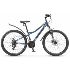 Велосипед STELS Navigator-510 MD 26"   14" Темно-синий/зеленый V010