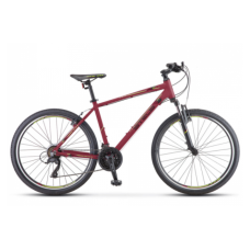 Велосипед STELS Navigator-590 V 26"  16" Бордовый/салатовый К010