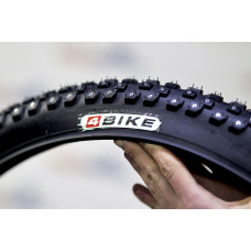 Покрышка шипованная зимняя 26" x 2.10, 4 ряда, 368 шипов 4BIKE