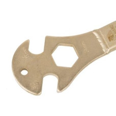 Захват д/педалей 6-14163 профи YC-163 с резин. рукояткой 14/15x285мм+ключ на 24мм BIKEHAND