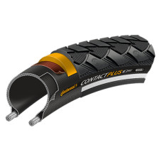 Покрышка Continental CONTACT Plus, 24 x 1.75, 47-507, чёр./чёр. Reflex, SafetyPlus Breaker – 3/180 T