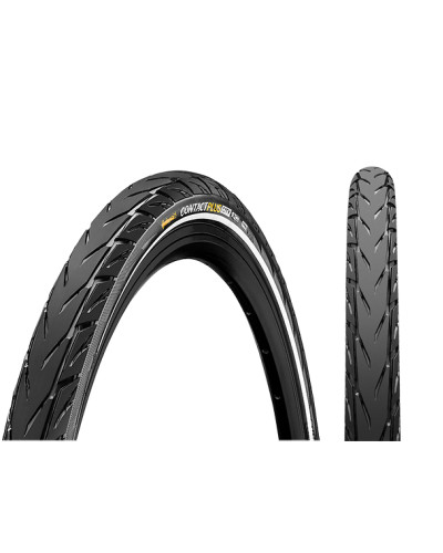 Покрышка Continental CONTACT Plus City, 28 x 1 3/8 x 1 5/8 (37-622) чёр./чёр. Reflex, SafetyPlus Bre