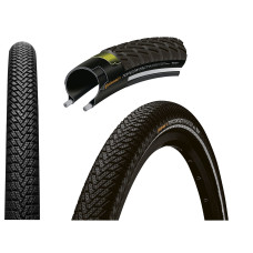 Continental Покрышка TopContact Winter II Premium, 26 x 2.2, (55-559) чёр./чёр. Reflex, складная, Ve