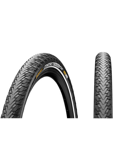 Покрышка Continental CONTACT Cruiser 28 x 2,2 (55-622) чёрная Reflex, SafetySystem Breaker – 3/180 T