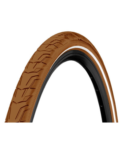 Покрышка Continental Ride City 28 x 1 3/8 x 1 5/8 (37-622) коричн./коричн. Reflex, ExtraPuncture Bel