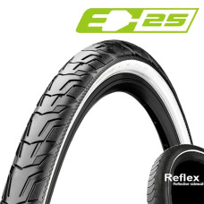 Покрышка Continental RIDE City 28 x 1.6 (42-622) чёр./бел. Reflex, ExtraPuncture Belt, 3/180TPI,