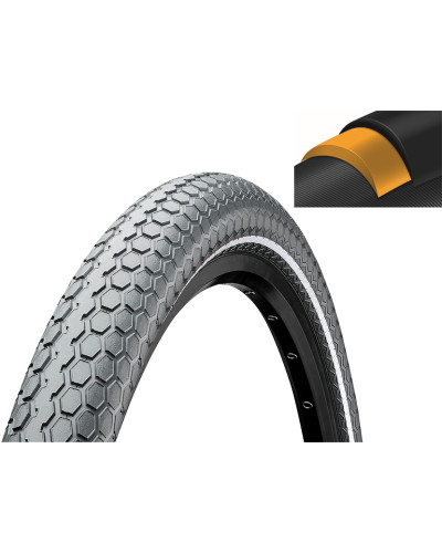 Покрышка Continental RIDE Cruiser 26 x 2,0 (50-559) сер./сер. Reflex, ExtraPuncture Belt – 3/180 TPI