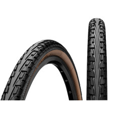 Покрышка Continental RIDE Tour, 26 x 1.75, 47-559, чёр./коричн., ExtraPuncture Belt – 3/180 TPI – E2