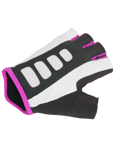 Перчатки 8-7130655 Lady Sport Gel X6 жен. черно-розовые S гель/лайкра/синт. кожа с петельками AUTHOR