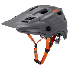 Шлем 02-20420127 ENDURO/MTB MAYA2.0 12отв. Mat Gry/Org L/XL 60-63см. матовый серый, LDL, CF+. KALI