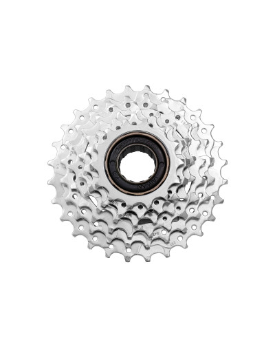 Кассета трещ  6ск. MFM20.6DS0.US0.BX 06-201128  M20 6x14-28T, (инд.уп) оцинков SUNRACE
