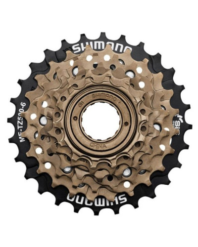 Кассета трещ. 6ск. AMFTZ5006428 2-6004 TOURNEY 6х14-28 HG/UG (аналог MF-TZ20) коричн. SHIMANO