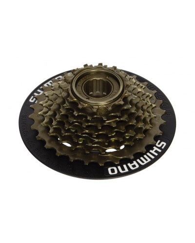 Кассета трещ. 7ск. AMFTZ5007428CP 2-6030 TOURNEY 7х14-28 HG/UG с защитой коричн. SHIMANO