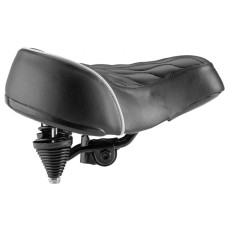 Комфортное седло для велосипеда на пружинах 