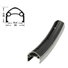 Обод 26" 00-180941 H35231 двойной с инд.износа (559х26/19,4х20,3мм 36отв.) черный