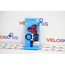 Педали 5-313451 контакт. ROAD герм. CrMo-ось LOOK KEO-совм. с шипами 9`-вращ. 327г. черные M-WAVE NE