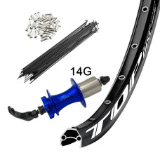 Колесо 28/29" двойн. д/диск. пистон.(622х24/19х20мм 32отв.) TOP DISC REMERX, U-Link на пром, CNSPOKE