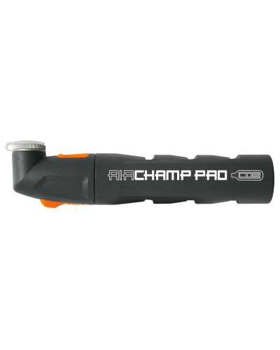 SKS Насос Airchamp Pro CO2, под нипель: AV (schrader), SV (presta), DV(dunlop), вес: 135 гр., работа