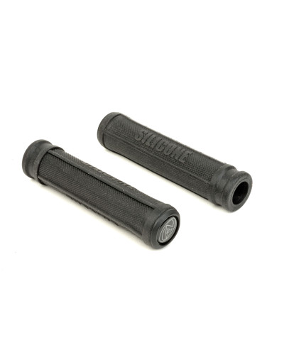 Ручки 8-33402011 на руль AGR SILICONE 130мм Blk 70г. силиконовые (50) черные AUTHOR