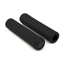Ручки 8-33402030 на руль AGR SILICONE ELITE 130мм Blk 96г. силиконовые черные AUTHOR NEW