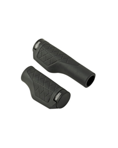 Ручки 8-33452050 на руль AGR Griplock R50 130мм+90мм резиновые 1 фикс. черные AUTHOR NEW