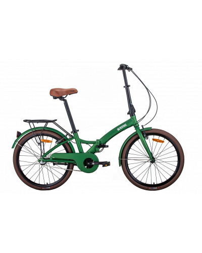 BEARBIKE Copenhagen (24" 3 ск. рост OS) зеленый, RBKB0Y643002