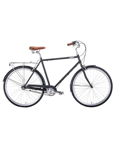 BEARBIKE London (700C 3 ск. рост 540 мм), черный мат., RBKB0YNS3001