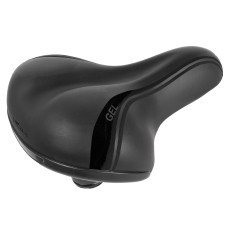 Седло 5-250082 комфорт GEL 254х208мм с закрыт. резин. пружинами-эластомер + гель. с боковой защитой 