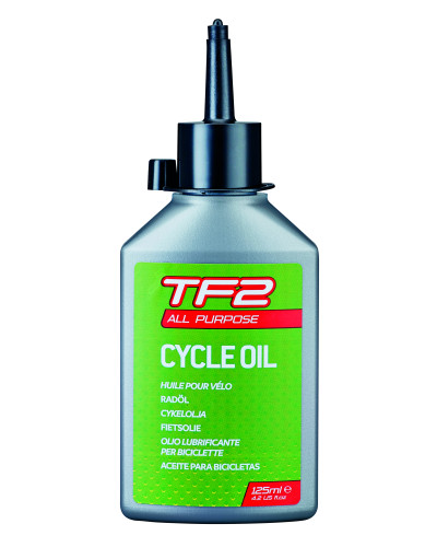 Смазка 7-03001 минеральная TF2 CYCLE OIL для цепи/тросов/педалей 125мл (10) WELDTITE (Англия)