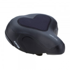 Седло комфортное с гелем, 260*230мм, черное, европодвес Vinca Sport