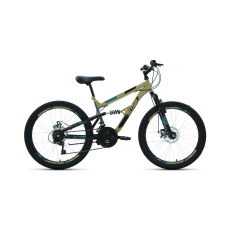 ALTAIR MTB FS 24 disc (24" 18 ск. рост 15"), бежевый/черный, RBKT02N4P004
