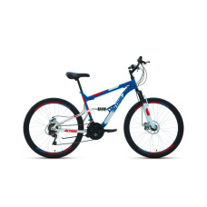 ALTAIR MTB FS 26 2.0 disc (26" 18 ск. рост 18), синий/красный, RBKT0SN6P018