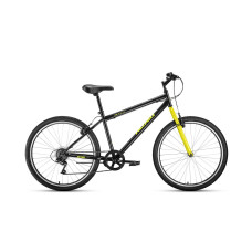 ALTAIR MTB HT 26 1.0 (26" 6 ск. рост 17"), черный/желтый, RBKT0MN66003