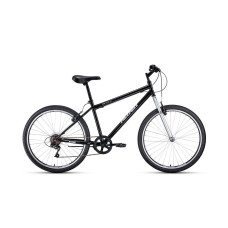 ALTAIR MTB HT 26 1.0 (26" 7 ск. рост 17"), черный/серый, RBKT1MN66002