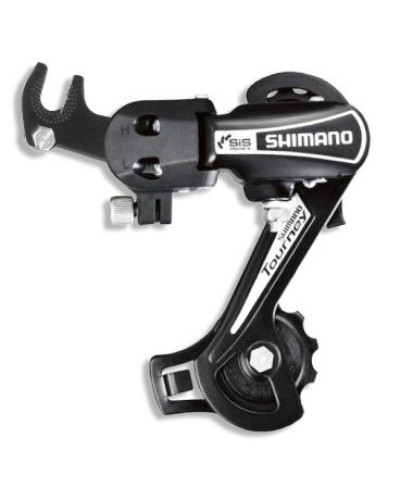 Суппорт/перекл. зад. TOURNEY ARDTY21BGSBL 2-5037 6/7ск. крюк длинный черный SHIMANO