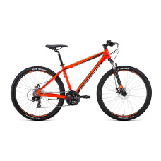 FORWARD APACHE 27,5 2.0 disc (27,5" 21 ск. рост 21"), оранжевый/черный, RBKW0M67Q038