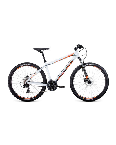 FORWARD APACHE 27,5 3.0 disc (27,5" 21 ск. рост 15") (белый/оранжевый, RBKW0M67Q039)