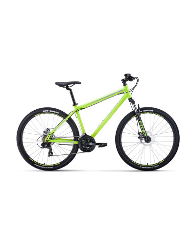 FORWARD SPORTING 27,5 2.0 disc (27,5" 21 ск. рост 19") светло-зеленый/серый, RBKW0MN7Q028