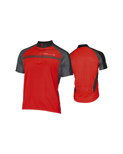 Джерси Pro Sport, короткий рукав, 100% полиэстер, красный, S